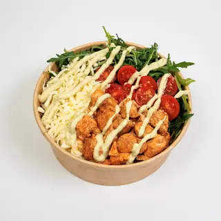 Zdjela s basmati rižom i pesto mozzarella