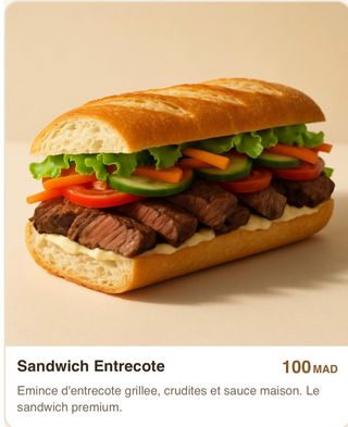 Sandwich Entrecôte