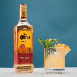 Tequila jose cuervo and orange juice