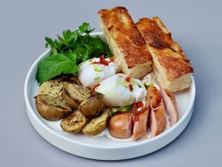 Сніданок з курячою ковбаскою (470g)