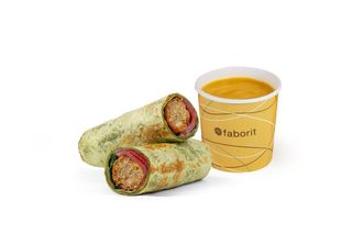 MENU BALANCE WRAP FALAFEL (vegano)