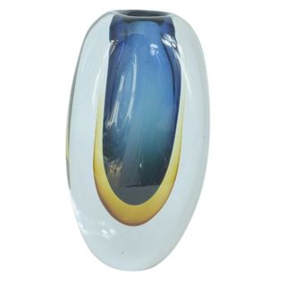 Staklo vaza, 13x9x24 cm