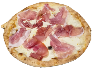  Pizza bianca al crudo