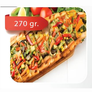 Vegeterian Pide 270gr