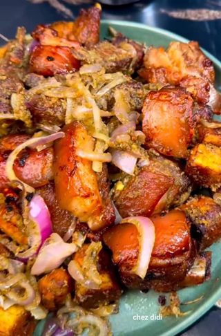 Soupe De Porc + Attiéké