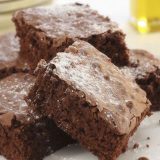 Brownie de chocolate con nueces