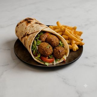 Menú Falafel Rollo