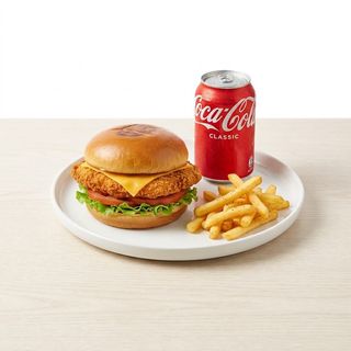 Menú Chicken Burger