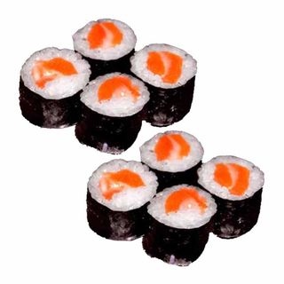 Mini maki de salmón (8 pzs.)