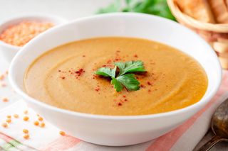 Supa crema de linte