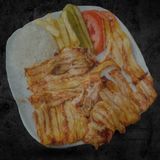 КУРИНЫЙ ДОНЕР НА ТАРЕЛКЕ