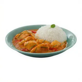 Pollo Tikka Masala + Arroz o Patata