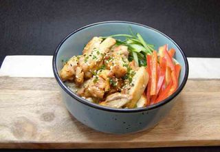 Pui Teriaky cu orez 300 g