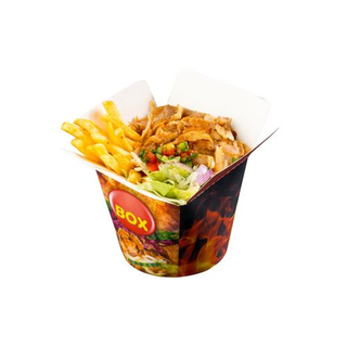 BOX MEDIANA (mixto,pollo o ternera)