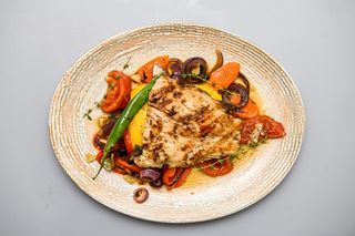 Saramură de crap cu mămăliguță