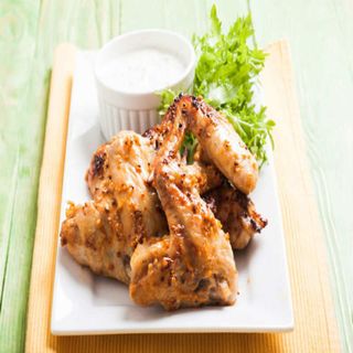 Honey Mustard Wings No Chilli