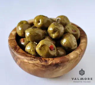 Olive verdi denocciolate condite gr250