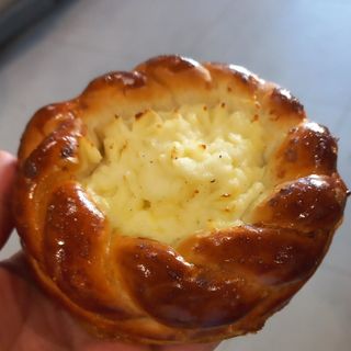 Ватрушка з малиною 