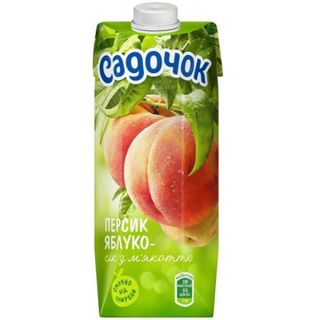 Сік Садочок персик яблуко 