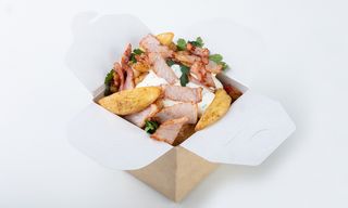 პოტატო მექსიკურად ბეკონით 