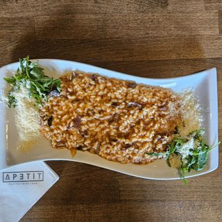 Rižoto sa sporo pečenom teletinom