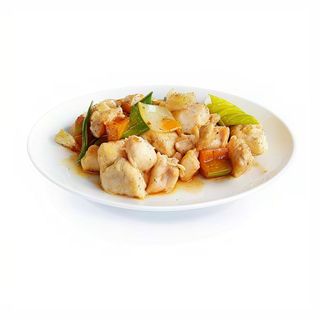 Pollo con verdure