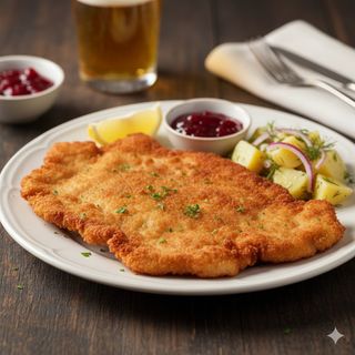 Класически виенски шницел