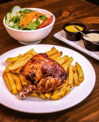 Ćwiartka kurczaka w zestawie