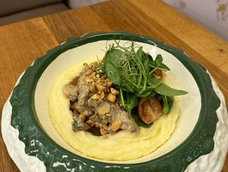 Бефстроганов з картопляним кремом (200g)