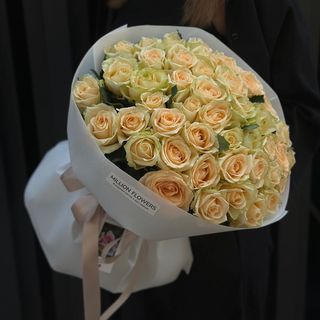 49 кремових троянд Піч Аваланч