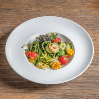 Spaghetti z krewetkami