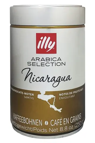 iLLY MONOARABICA NICARAGUA - BEANS TIN -250G