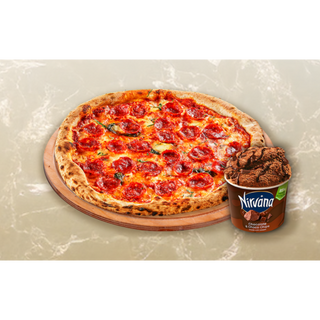 КОМБО ПИЦА ПЕПЕРОНИ + NIRVANA CHOCOLATE