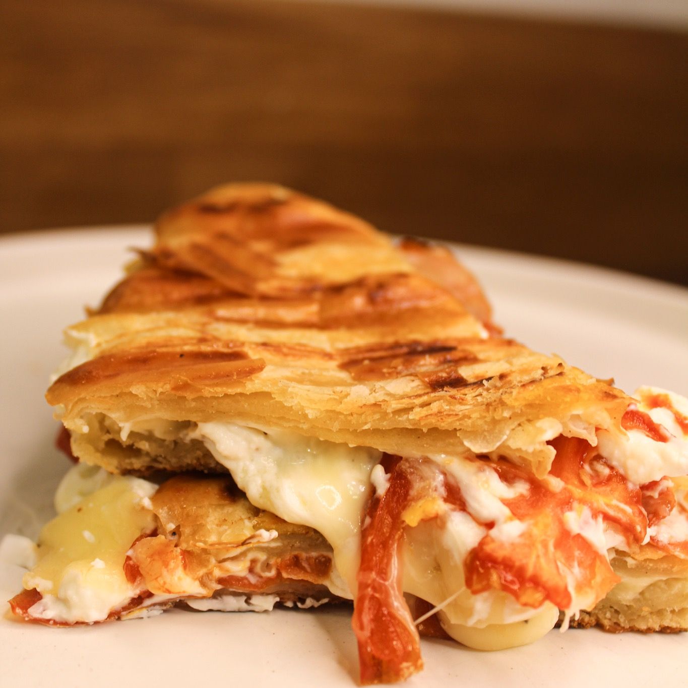 Grilled cheese croissant