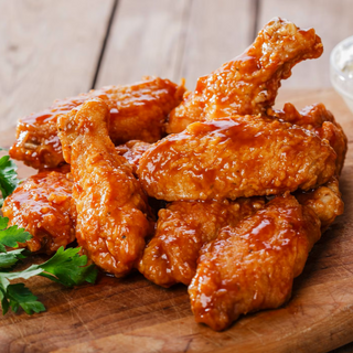 Alitas con Salsa Barbacoa