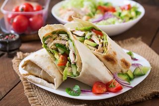T&W Combo Wrap  de Pollo 