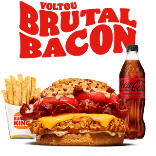Menu Brutal Bacon Crispy Grande