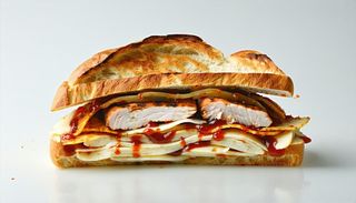 COTOLETTA DI POLLO E PATATINE