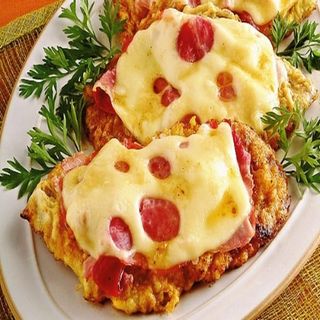 Escalope De Ternera A La Boloñesa Gratinado