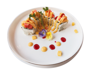 U18. Maki zushi fruit - 4 pezzi