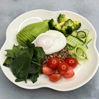 БОУЛ С ЯЙЦОМ ПАШОТ