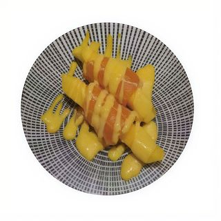 177. Salmón relleno de mango 2u