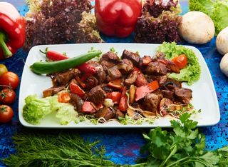 Tigaie picanta de vita / Spicy beef pan