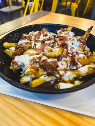 PATATAS PULLED BOURBON