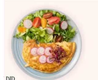 OMLET 4 SERY Z DIPEM JOGURTOWYM