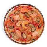 Funchoza cu fructe de mare