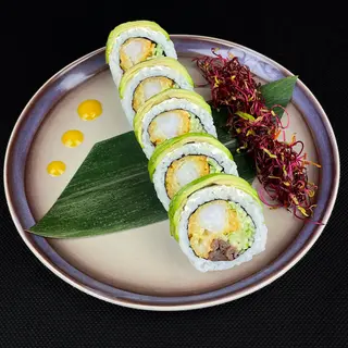 RS Uramaki z krewetką w panko owinięte awokado