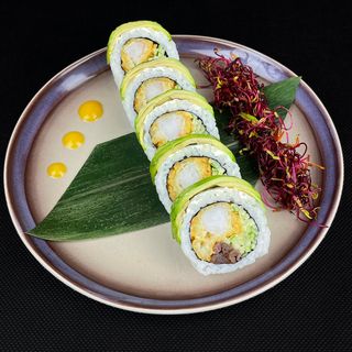 RS Uramaki z krewetką w panko owinięte awokado