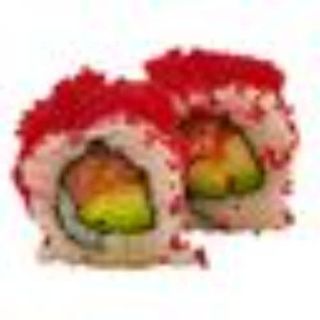 75. California Salmón Aguacate Y Tobiko Rojo (4 Uds.)