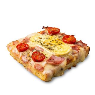 Focaccia de bacon y queso brie